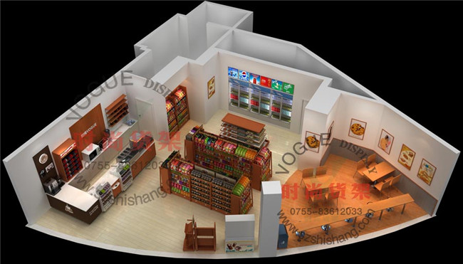 便利店設(shè)計(jì)效果圖
